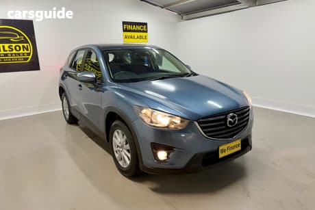 Blue 2016 Mazda CX-5 Wagon Maxx Sport (4X4)