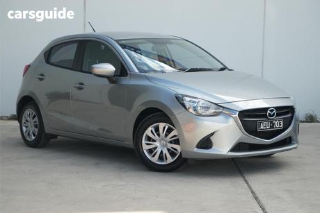 Silver 2015 Mazda 2 Hatchback Neo