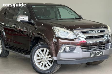 Brown 2017 Isuzu MU-X Wagon Ls-U (4X4)