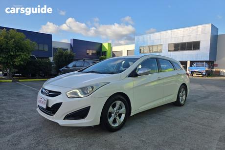 White 2011 Hyundai I40 Wagon Active