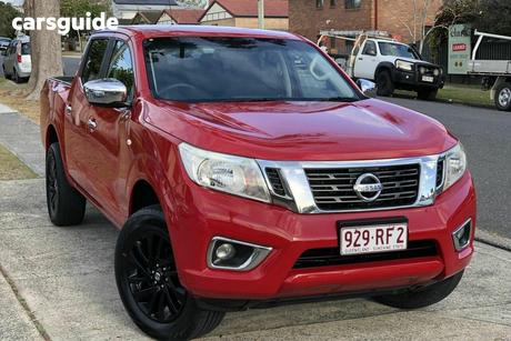 Red 2016 Nissan Navara Double Cab Utility Rx (4X2)