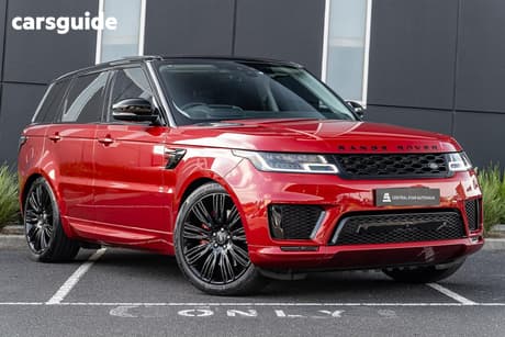 Red 2022 Land Rover Range Rover Sport Wagon P525 Hse Dynamic (386Kw)