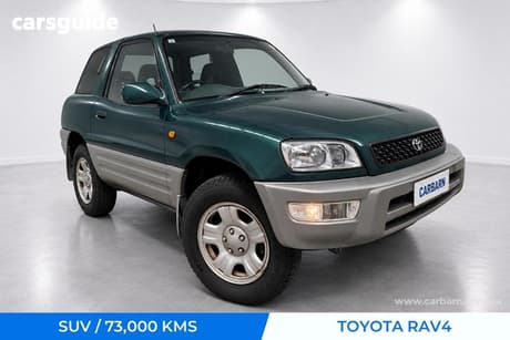Green 1997 Toyota RAV4 Wagon (4X4)