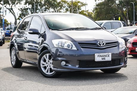 Grey 2012 Toyota Corolla Hatchback Ascent Sport