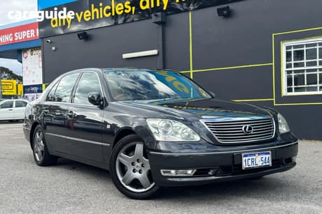Grey 2004 Lexus LS430 Sedan