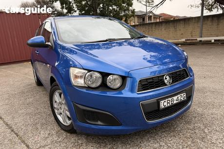 Blue 2014 Holden Barina Hatchback Cd