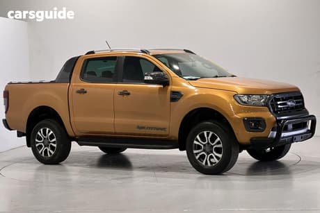Orange 2019 Ford Ranger Double Cab Pick Up Wildtrak 2.0 (4X4)