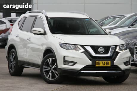 White 2021 Nissan X-Trail Wagon St-L 7 Seat (2Wd)