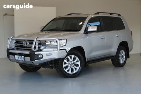 Silver 2021 Toyota Landcruiser Wagon Lc200 Vx (4X4)
