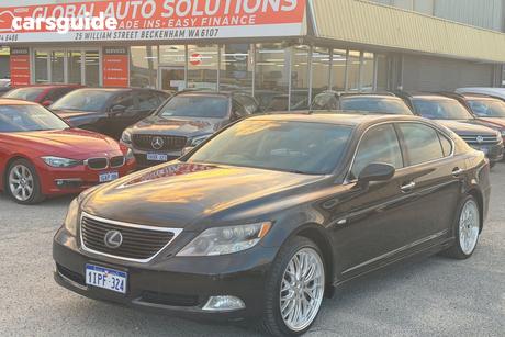Black 2007 Lexus LS Sedan HYBRID (5 SEAT) UVF46R