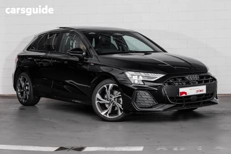 Black 2025 Audi A3 Sportback 35 Tfsi S Line (Mhev)