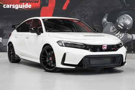 White 2024 Honda Civic Hatchback Type R