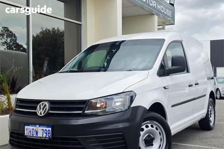 White 2020 Volkswagen Caddy Van Tsi220