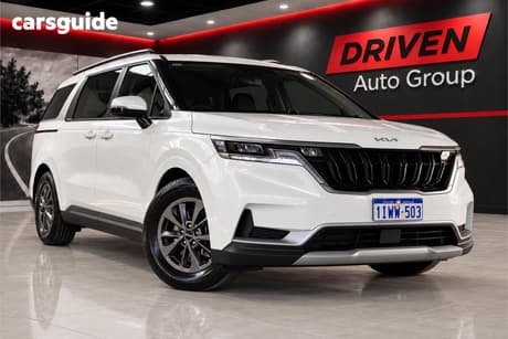 White 2022 Kia Carnival Wagon S