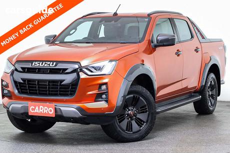 Red 2020 Isuzu D-MAX Crew Cab Utility X-Terrain (4X4)