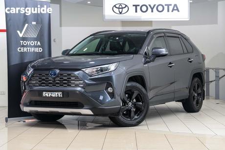 Grey 2019 Toyota RAV4 Wagon Cruiser 2Wd Hybrid