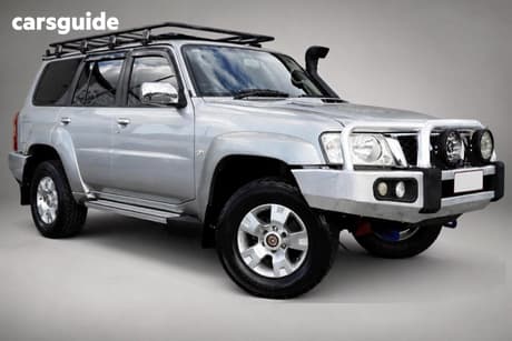 Silver 2013 Nissan Patrol Wagon St (4X4)