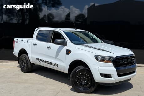 White 2017 Ford Ranger Dual Cab Utility Fx4 Special Edition
