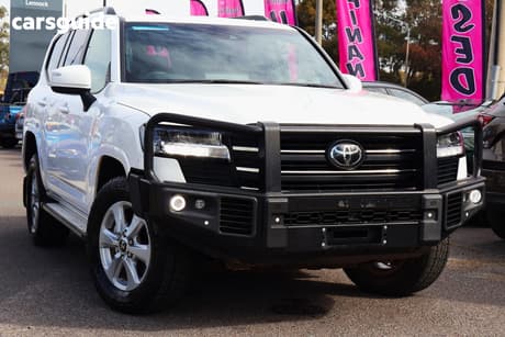 White 2024 Toyota Landcruiser Wagon Lc300 Gxl (4X4)