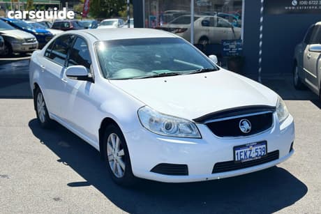 White 2010 Holden Epica Sedan Cdx