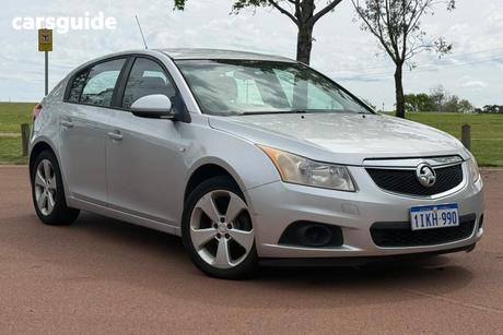 Silver 2012 Holden Cruze Hatchback Equipe