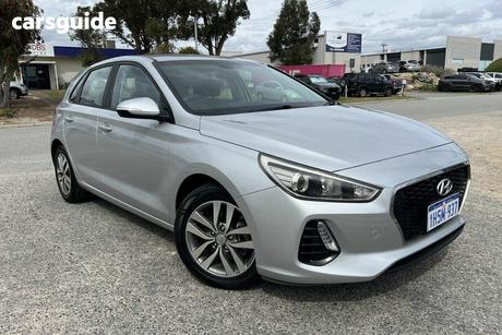 Silver 2019 Hyundai I30 Hatchback Active
