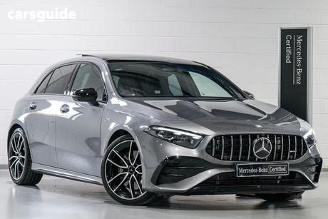 Grey 2025 Mercedes-Benz A35 Hatchback 4Matic