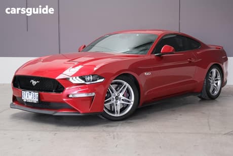 Red 2019 Ford Mustang Fastback Gt 5.0 V8