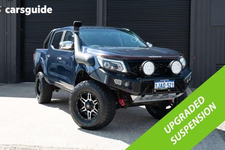 Blue 2016 Nissan Navara Dual Cab Utility St (4X4)