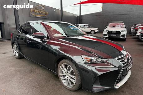 Black 2019 Lexus IS300 Sedan Luxury