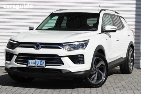 White 2022 Ssangyong Korando Wagon Ultimate (Awd)
