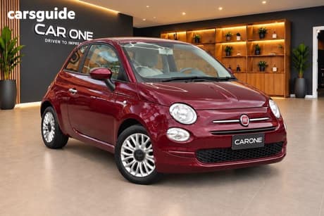 Red 2018 Fiat 500 Hatchback Pop