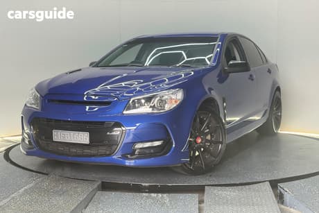 Blue 2016 Holden Commodore Sedan Ss Black 20 Pack