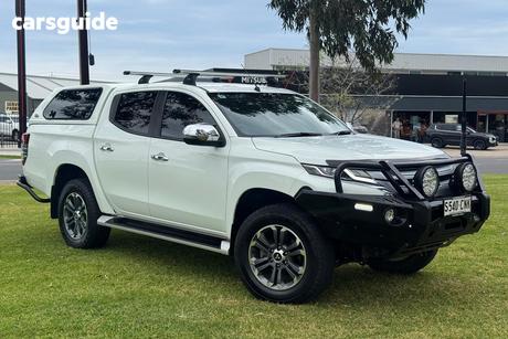 White 2021 Mitsubishi Triton Double Cab Pick Up Gls (4X4)