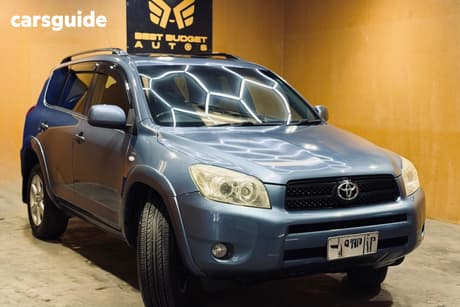 Blue 2007 Toyota RAV4 Wagon Cruiser (4X4)
