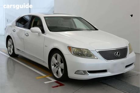 White 2006 Lexus LS430 Sedan