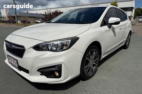 White 2017 Subaru Impreza SUV I-L