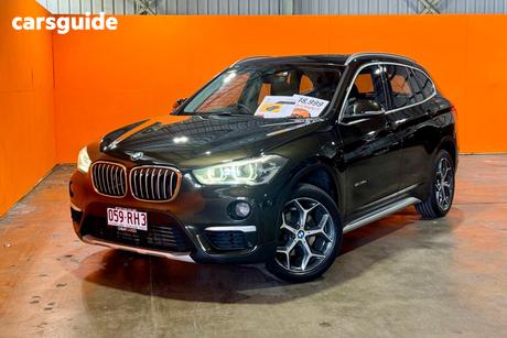 Brown 2016 BMW X1 Wagon Sdrive 18D