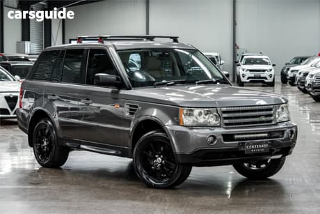Grey 2005 Land Rover Range Rover Sport SUV TDV6 4X4
