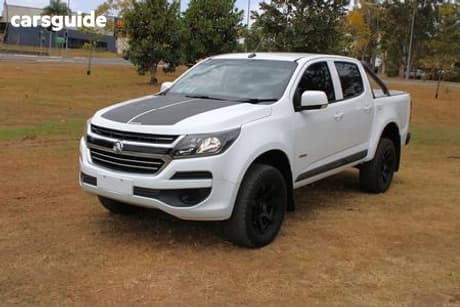 White 2016 Holden Colorado Crew Cab Pickup Ls (4X4)