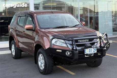 Brown 2016 Isuzu MU-X Wagon Ls-M (4X4)