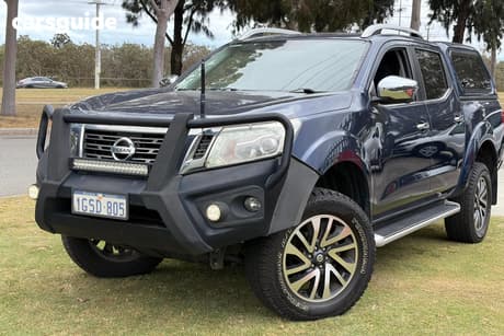 Blue 2019 Nissan Navara Dual Cab Pick-up St-X (4X4)