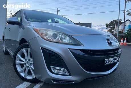 Silver 2009 Mazda 3 Sedan Sp25