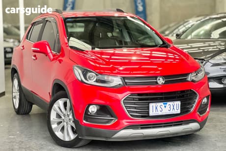 Red 2017 Holden Trax Wagon Ltz
