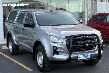 Silver 2023 Isuzu D-MAX Crew Cab Utility Sx (4X4)