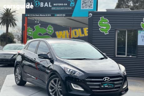 Black 2015 Hyundai I30 Hatchback Sr Premium