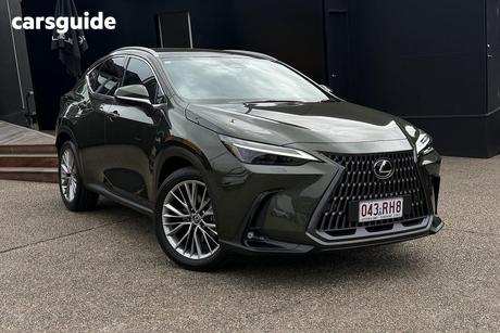 Green 2024 Lexus NX350H Wagon Sports Luxury Hybrid 2Wd