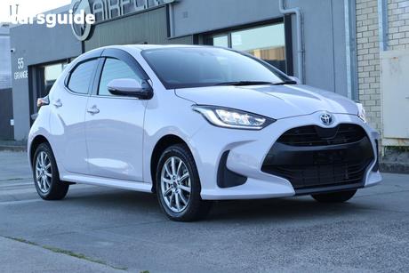 Pink 2022 Toyota Yaris Hatch HYBRID