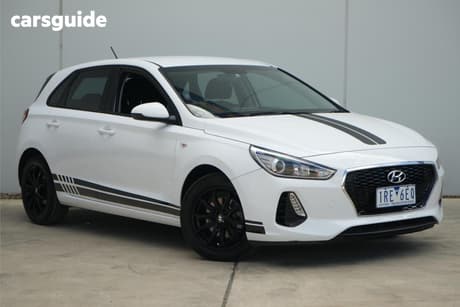 White 2018 Hyundai I30 Hatchback Go