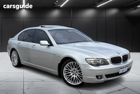 Silver 2007 BMW 750I Sedan 50I